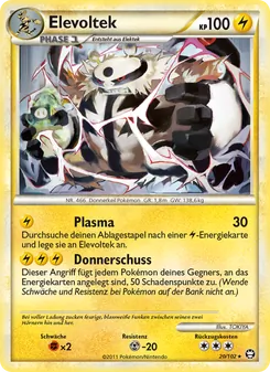 Karte Elevoltek aus Triumph, Nummer 20/102