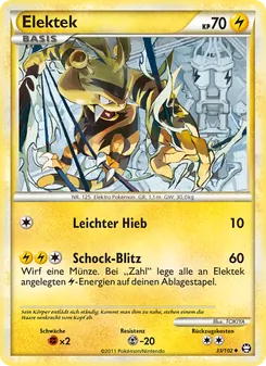 Karte Elektek aus Triumph, Nummer 33/102