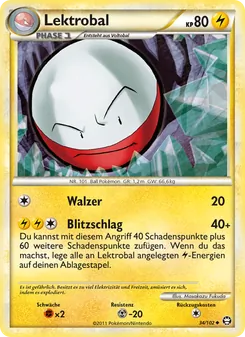 Karte Lektrobal aus Triumph, Nummer 34/102