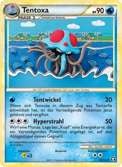Karte Tentoxa aus Triumph, Nummer 50/102