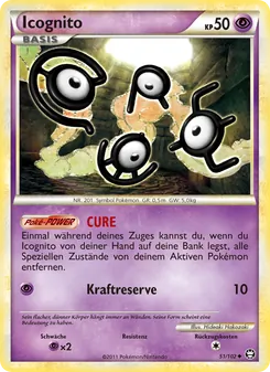 Karte Icognito aus Triumph, Nummer 51/102