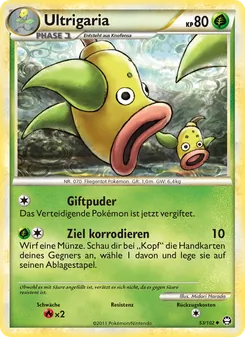 Karte Ultrigaria aus Triumph, Nummer 53/102