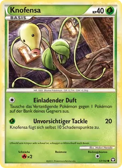Karte Knofensa aus Triumph, Nummer 57/102