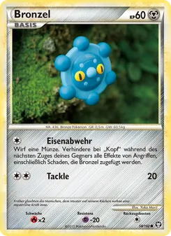 Karte Bronzel aus Triumph, Nummer 58/102