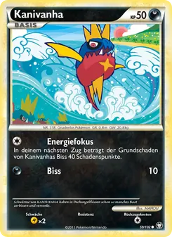 Karte Kanivanha aus Triumph, Nummer 59/102