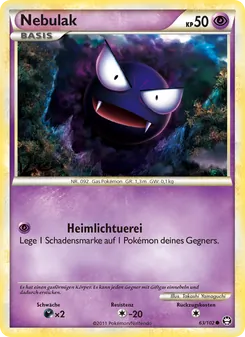 Karte Nebulak aus Triumph, Nummer 63/102
