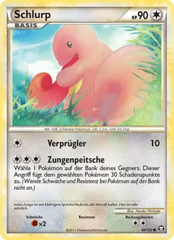Karte Schlurp aus Triumph, Nummer 66/102