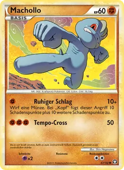 Karte Machollo aus Triumph, Nummer 67/102