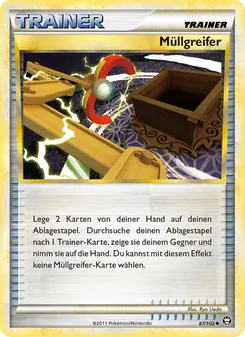 Karte Müllgreifer aus Triumph, Nummer 87/102