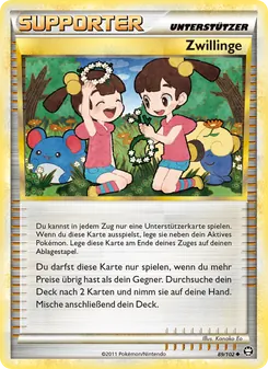 Karte Zwillinge aus Triumph, Nummer 89/102