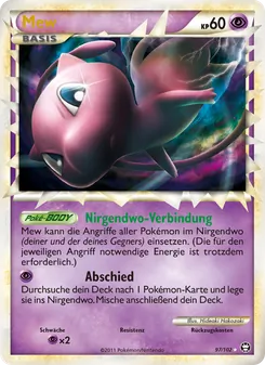 Karte Mew aus Triumph, Nummer 97/102