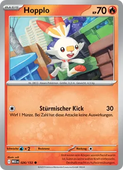 Karte Hopplo aus Mega-Entwicklung, Nummer 026/132