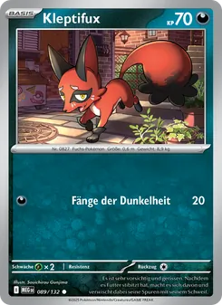 Karte Kleptifux aus Mega-Entwicklung, Nummer 089/132