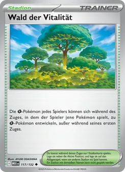 Karte Wald der Vitalität aus Mega-Entwicklung, Nummer 117/132
