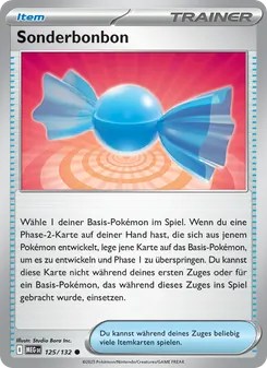 Karte Sonderbonbon aus Mega-Entwicklung, Nummer 125/132