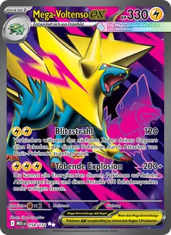 Karte Mega Voltenso-ex aus Mega-Entwicklung, Nummer 158/132