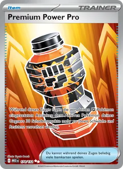 Karte Premium Power Pro aus Mega-Entwicklung, Nummer 174/132