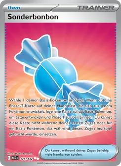 Karte Sonderbonbon aus Mega-Entwicklung, Nummer 175/132