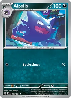 Karte Alpollo aus Fatale Flammen, Nummer 055/94