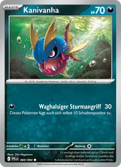 Karte Kanivanha aus Fatale Flammen, Nummer 060/94