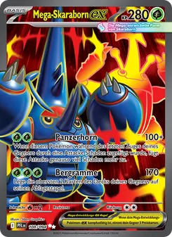 Karte Mega-Skaraborn-ex aus Fatale Flammen, Nummer 108/94