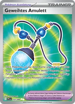 Karte Geweihtes Amulett aus Fatale Flammen, Nummer 122/94