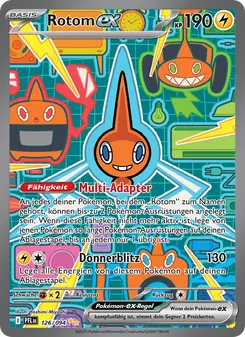 Karte Rotom-ex aus Fatale Flammen, Nummer 126/94