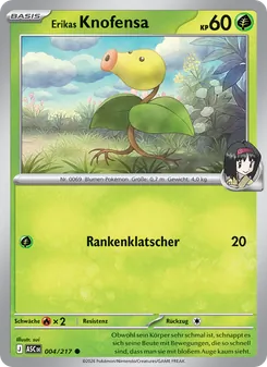 Karte Erikas Knofensa aus Erhabene Helden, Nummer 004/217