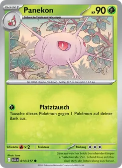 Karte Panekon aus Erhabene Helden, Nummer 014/217