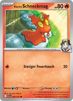 Karte Klarins Schneckmag aus Erhabene Helden, Nummer 023/217