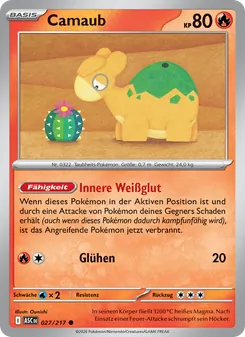 Karte Camaub aus Erhabene Helden, Nummer 027/217