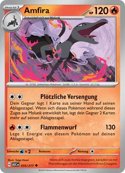 Karte Amfira aus Erhabene Helden, Nummer 035/217