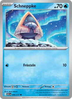 Karte Schneppke aus Erhabene Helden, Nummer 046/217