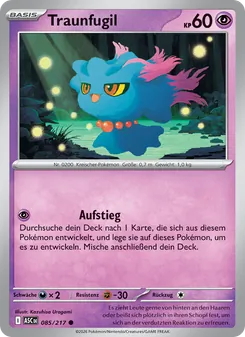 Karte Traunfugil aus Erhabene Helden, Nummer 085/217