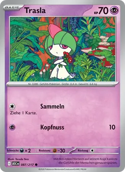 Karte Trasla aus Erhabene Helden, Nummer 087/217