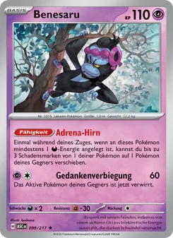 Karte Benesaru aus Erhabene Helden, Nummer 099/217