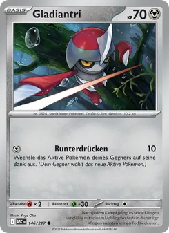 Karte Gladiantri aus Erhabene Helden, Nummer 146/217