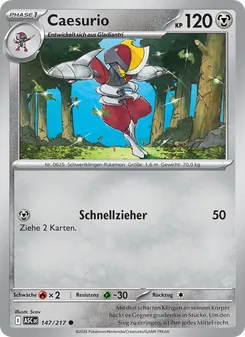 Karte Caesurio aus Erhabene Helden, Nummer 147/217
