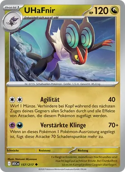 Karte UHaFnir aus Erhabene Helden, Nummer 157/217