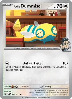 Karte Aokis Dummisel aus Erhabene Helden, Nummer 163/217