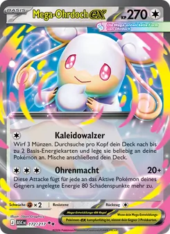 Karte Mega-Ohrdoch-ex aus Erhabene Helden, Nummer 172/217