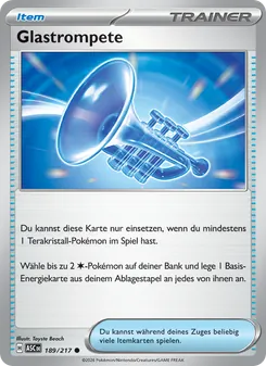 Karte Glastrompete aus Erhabene Helden, Nummer 189/217
