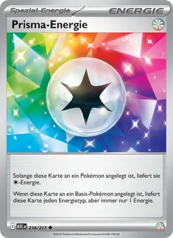 Karte Prisma-Energie aus Erhabene Helden, Nummer 216/217