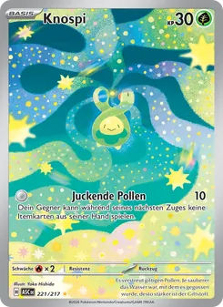 Karte Knospi aus Erhabene Helden, Nummer 221/217