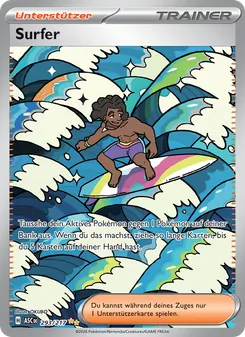 Karte Surfer aus Erhabene Helden, Nummer 293/217