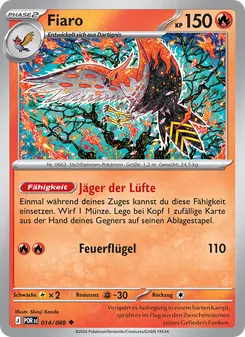 Karte Fiaro aus Optimale Ordnung, Nummer 014/88