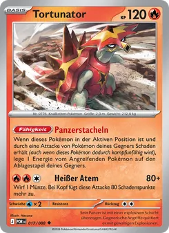 Karte Tortunator aus Optimale Ordnung, Nummer 017/88