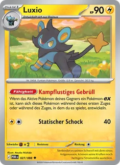 Karte Luxio aus Optimale Ordnung, Nummer 027/88