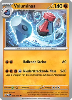 Karte Voluminas aus Optimale Ordnung, Nummer 038/88