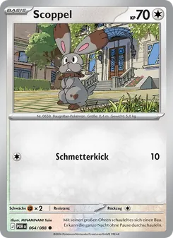 Karte Scoppel aus Optimale Ordnung, Nummer 064/88